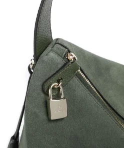 AIGNER Shoulder Bags|Hobo Bags-Delia L Hobo bag brushed leather