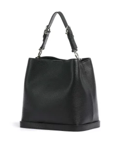 AIGNER Shoulder Bags|Hobo Bags-Delia S Bucket bag grained cow leather