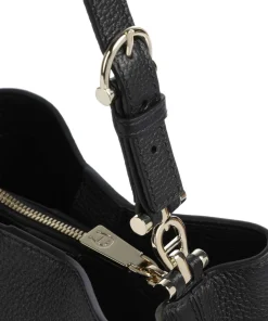 AIGNER Shoulder Bags|Hobo Bags-Delia S Bucket bag grained cow leather