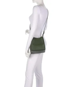 AIGNER Hobo Bags|Crossbody Bags-Delia S Bucket bag grained cow leather
