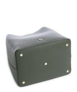 AIGNER Hobo Bags|Crossbody Bags-Delia S Bucket bag grained cow leather