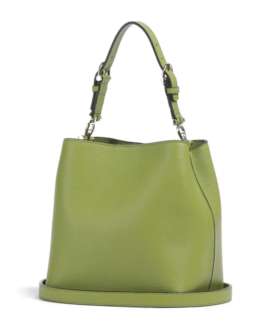 AIGNER Hobo Bags|Crossbody Bags-Delia S Bucket bag grained cow leather