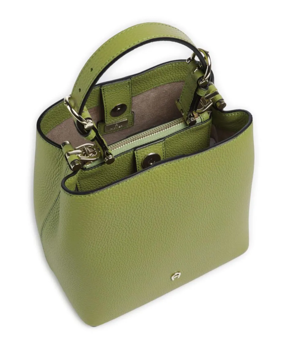 AIGNER Hobo Bags|Crossbody Bags-Delia S Bucket bag grained cow leather