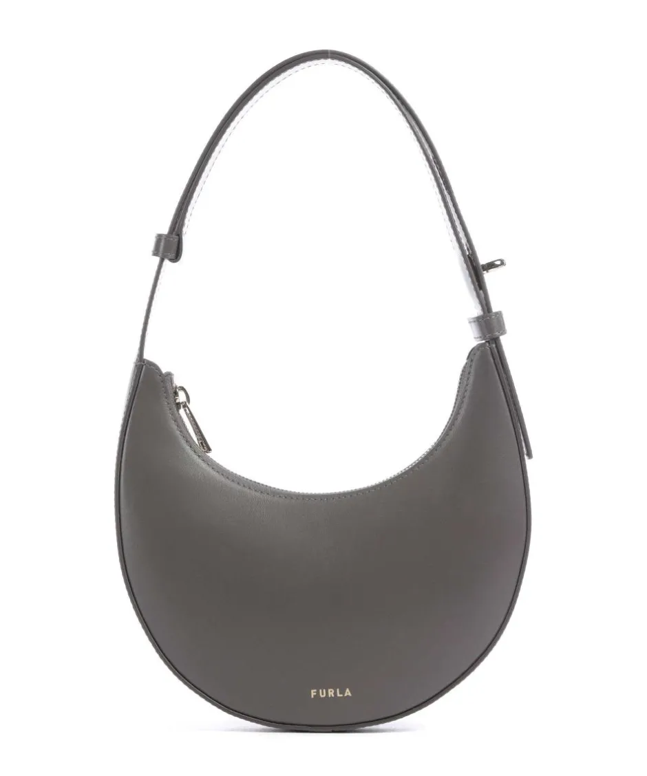 Furla Shoulder Bags-Delizia Mini Shoulder bag fine grain leather