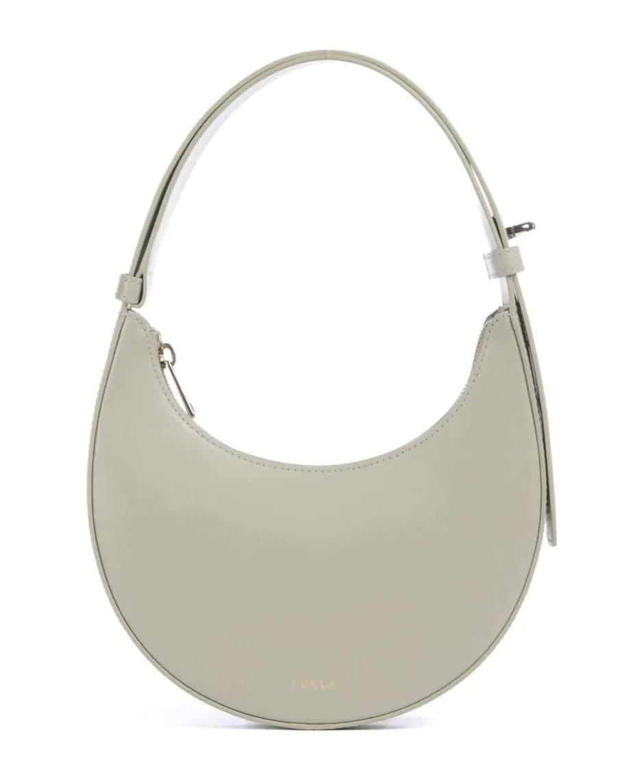 Furla Shoulder Bags-Delizia Mini Shoulder bag fine grain leather