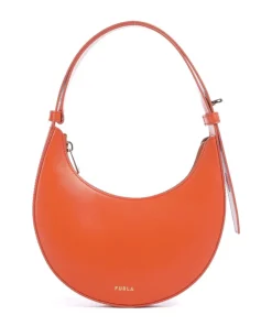 Furla Shoulder Bags-Delizia Mini Shoulder bag fine grain leather