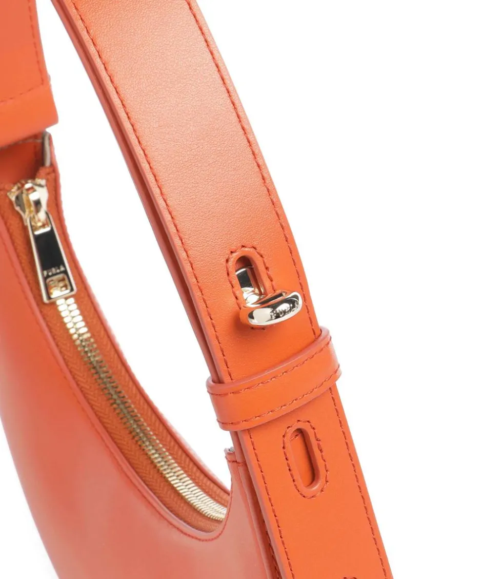 Furla Shoulder Bags-Delizia Mini Shoulder bag fine grain leather