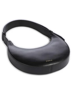 Furla Shoulder Bags-Delizia Mini Shoulder bag fine grain leather