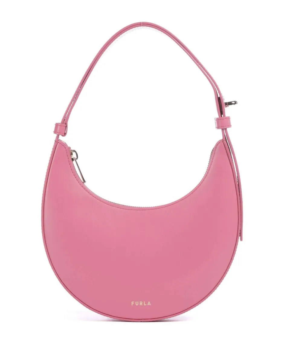 Furla Shoulder Bags-Delizia Mini Shoulder bag fine grain leather