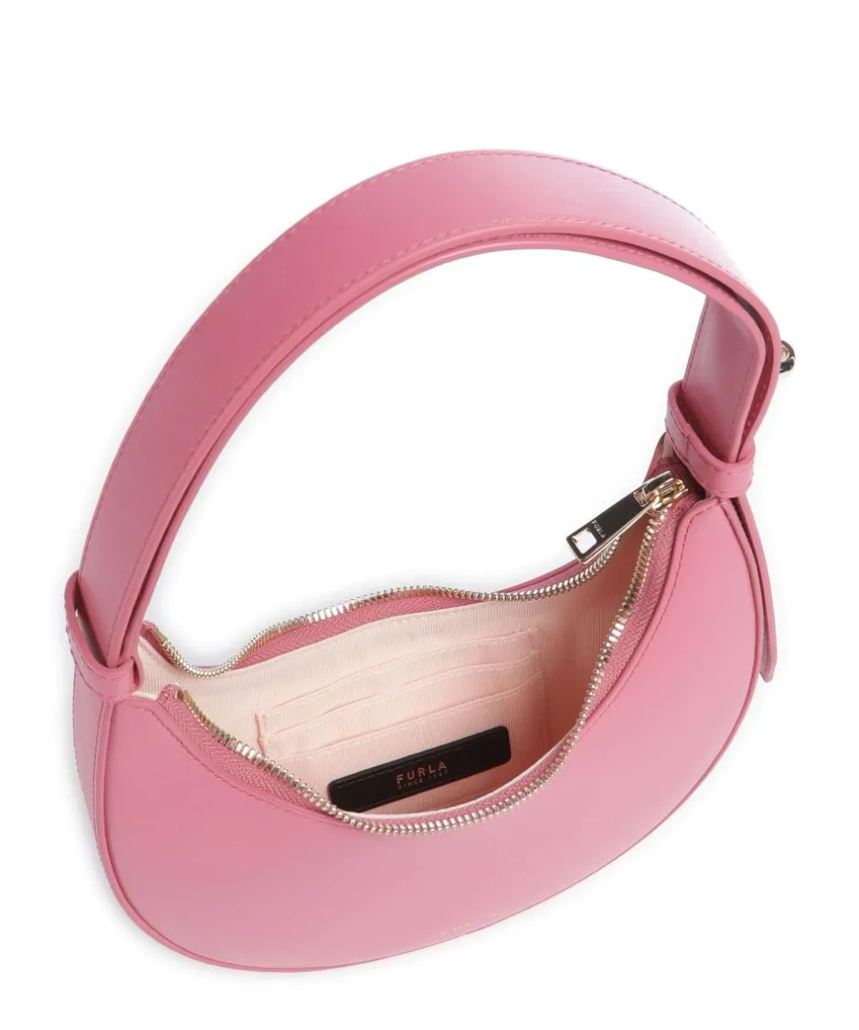 Furla Shoulder Bags-Delizia Mini Shoulder bag fine grain leather
