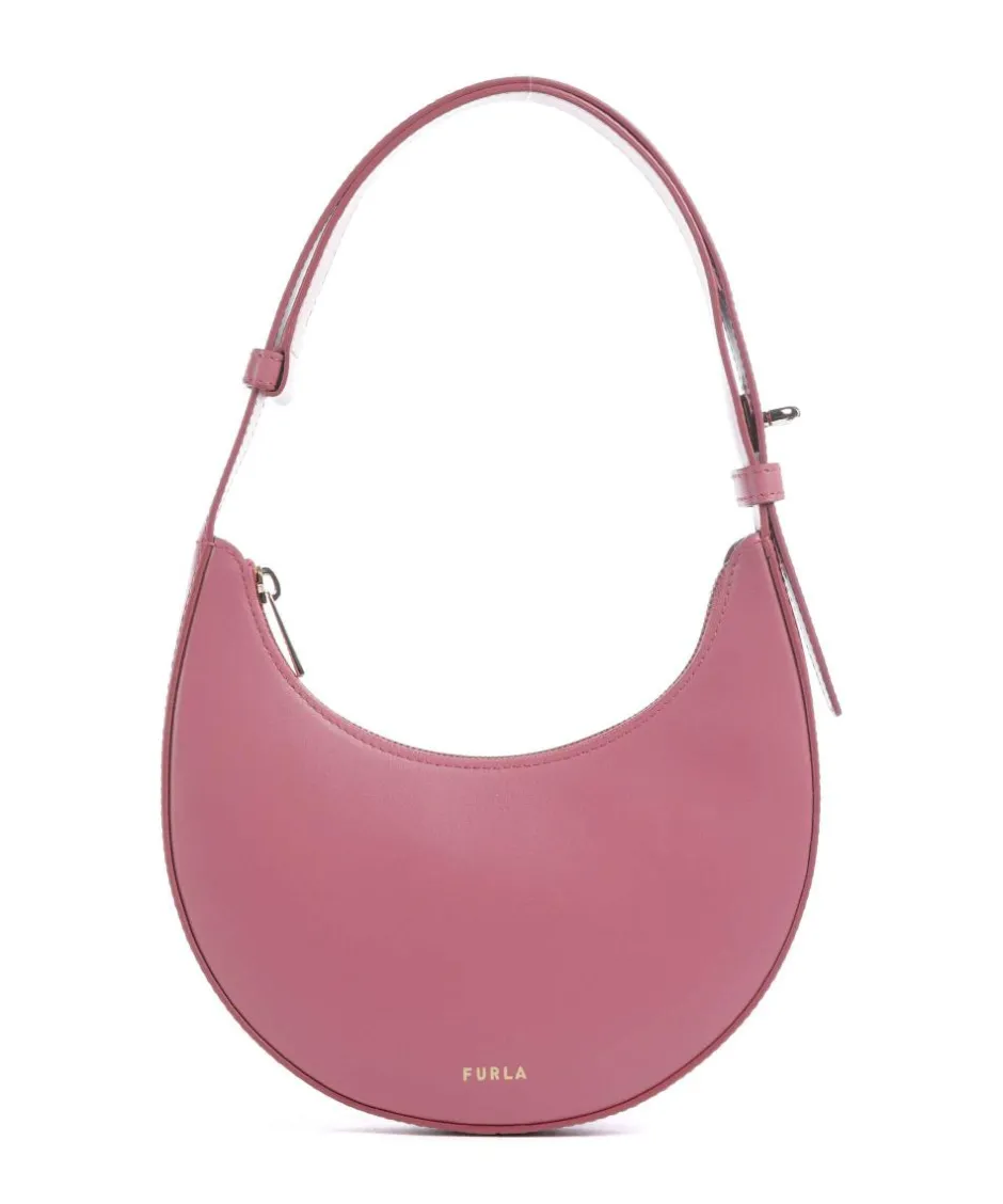 Furla Shoulder Bags-Delizia Mini Shoulder bag fine grain leather