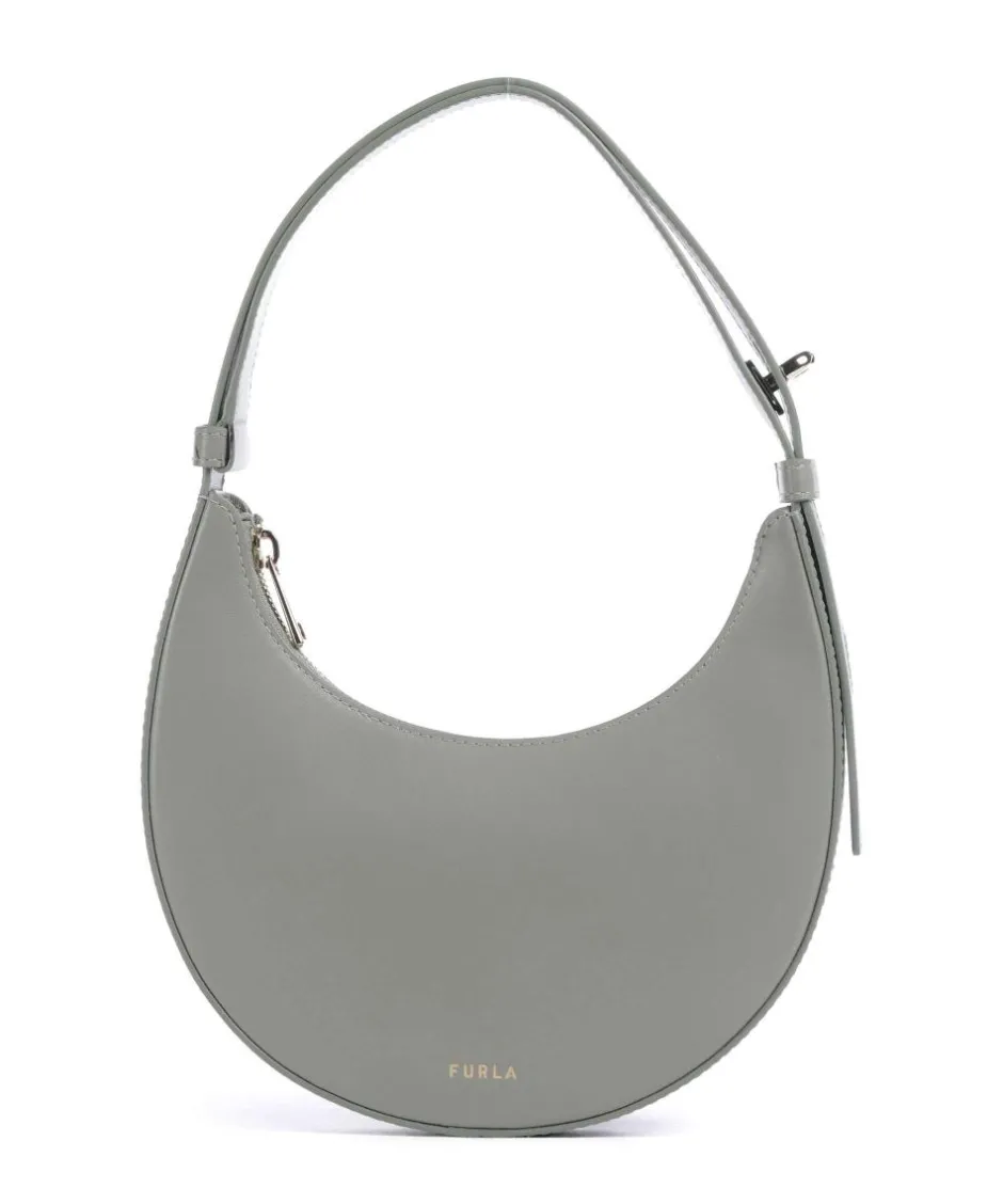 Furla Shoulder Bags-Delizia Mini Shoulder bag fine grain leather