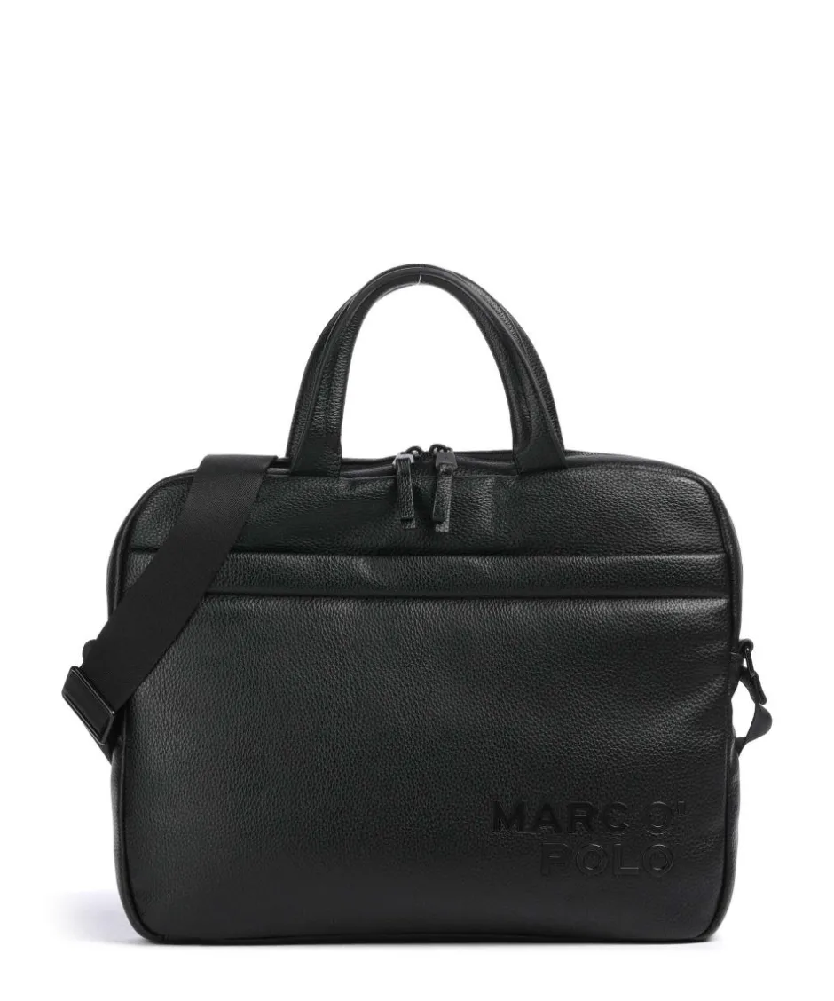 Marc O Business- & Laptop Bags-Dero M Briefcase 14″ imitation leather