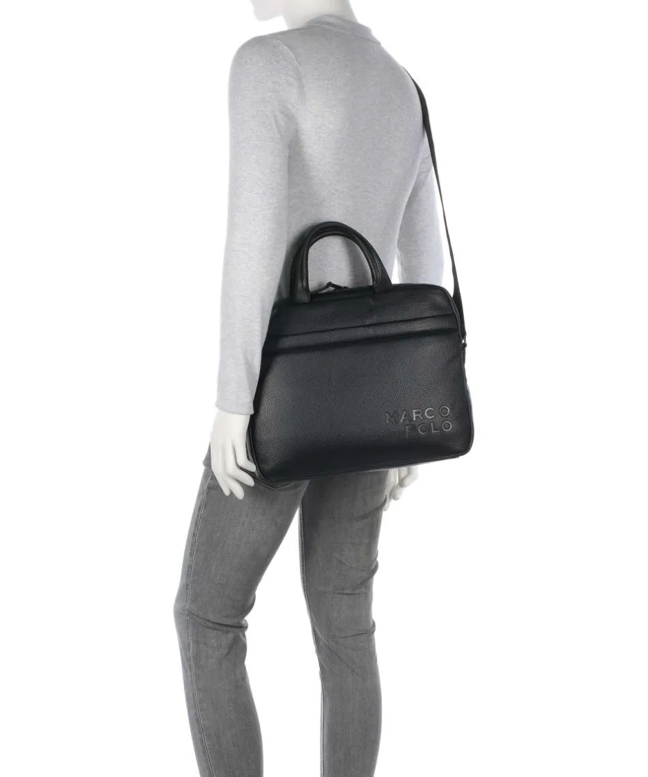 Marc O Business- & Laptop Bags-Dero M Briefcase 14″ imitation leather