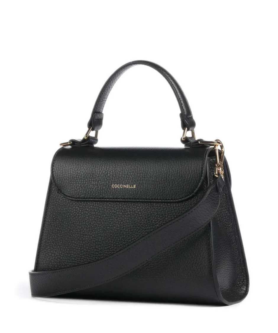 Coccinelle Handbags|Crossbody Bags-Dew Crossbody bag grained cow leather