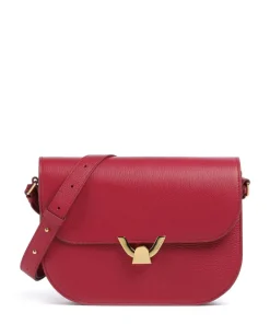 Coccinelle Shoulder Bags-Dew Shoulder bag grained leather
