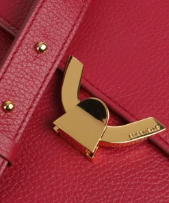 Coccinelle Shoulder Bags-Dew Shoulder bag grained leather