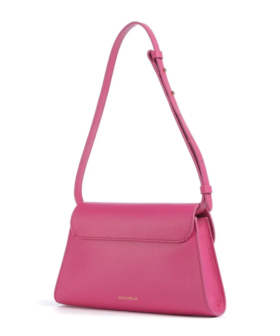 Coccinelle Shoulder Bags|Crossbody Bags-Dew Shoulder bag grained cow leather
