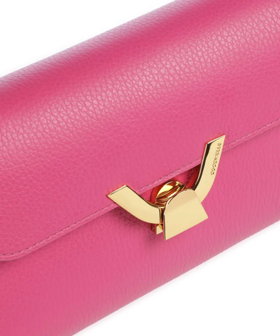 Coccinelle Shoulder Bags|Crossbody Bags-Dew Shoulder bag grained cow leather