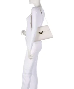 Coccinelle Shoulder Bags-Dew Shoulder bag grained leather