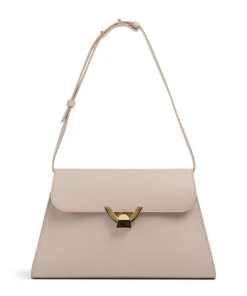 Coccinelle Shoulder Bags-Dew Shoulder bag grained leather
