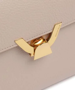 Coccinelle Shoulder Bags-Dew Shoulder bag grained leather