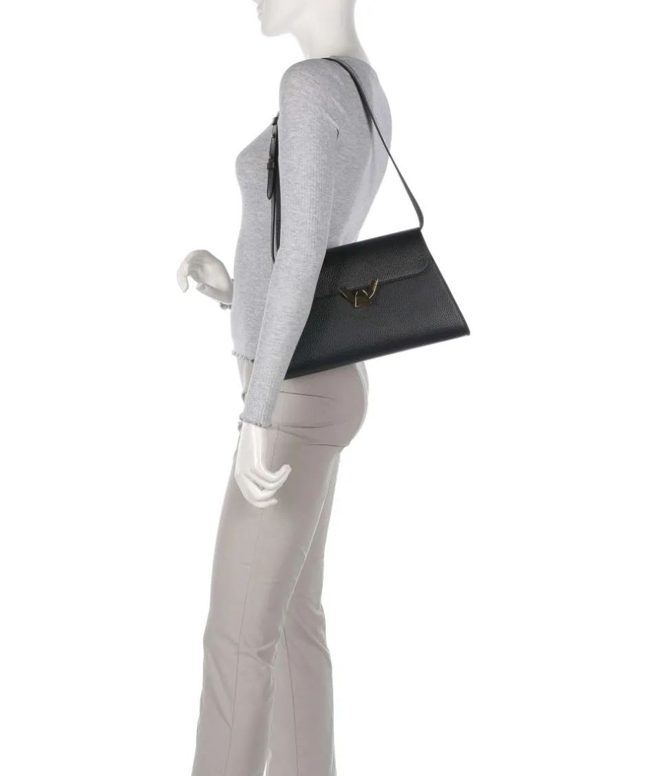 Coccinelle Shoulder Bags-Dew Shoulder bag grained leather