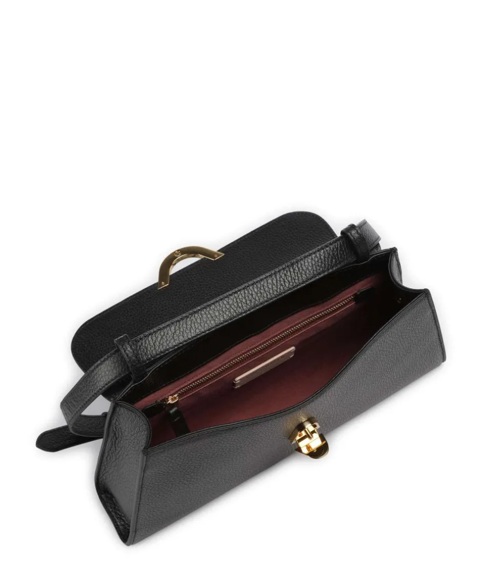 Coccinelle Shoulder Bags-Dew Shoulder bag grained leather