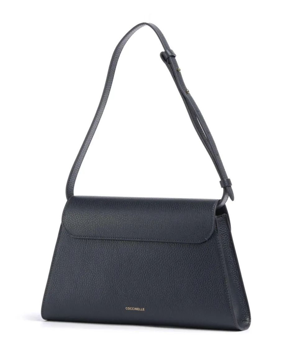 Coccinelle Shoulder Bags-Dew Shoulder bag grained leather