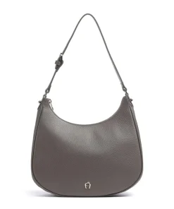 AIGNER Shoulder Bags|Hobo Bags-Diadora M Hobo bag grained cow leather
