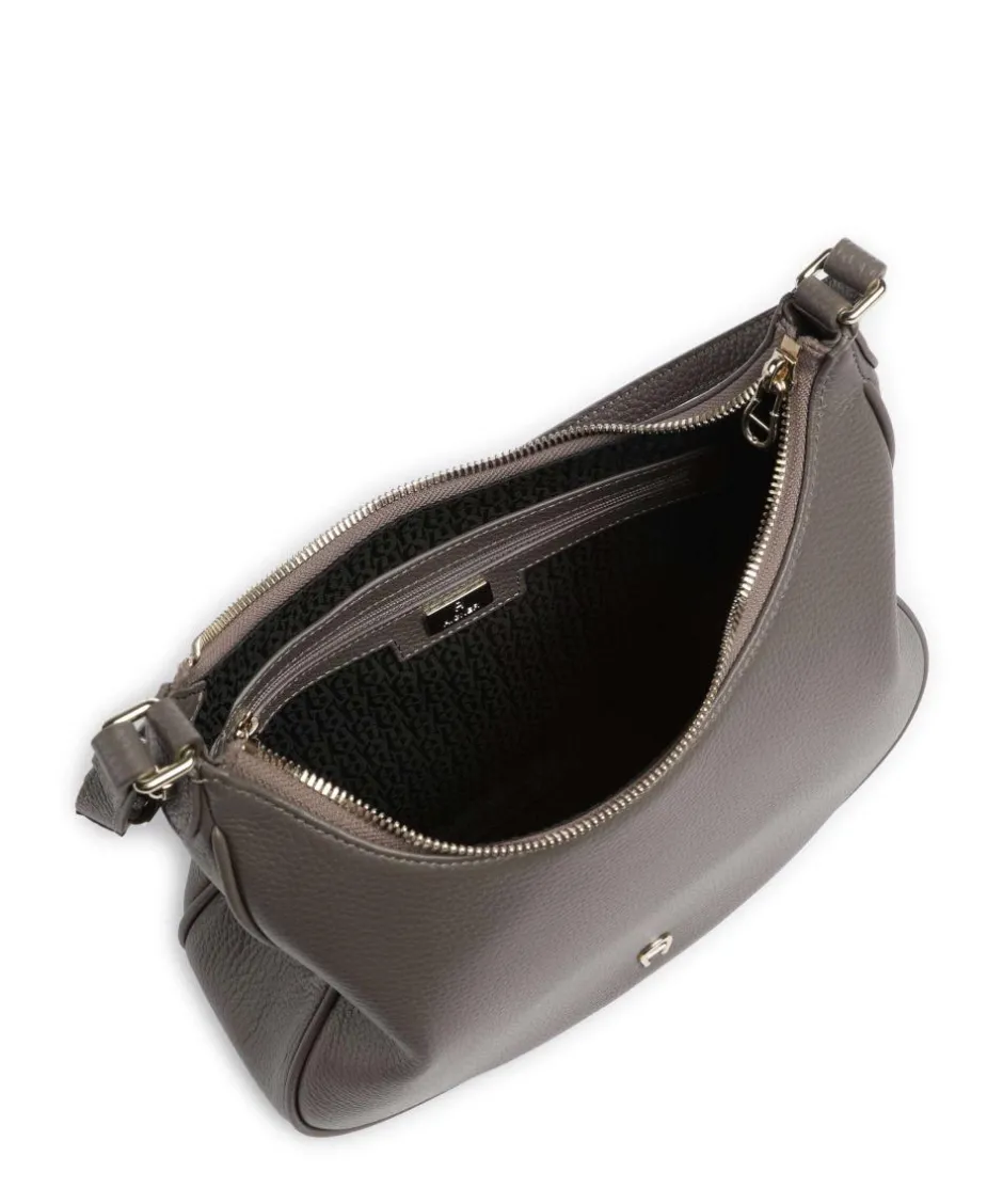 AIGNER Shoulder Bags|Hobo Bags-Diadora M Hobo bag grained cow leather