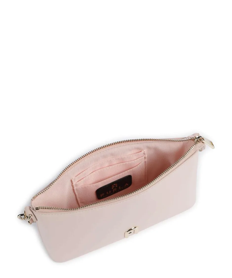 Furla Clutch & Evening Bags|Crossbody Bags-Diamante Mini Crossbody bag fine grain leather