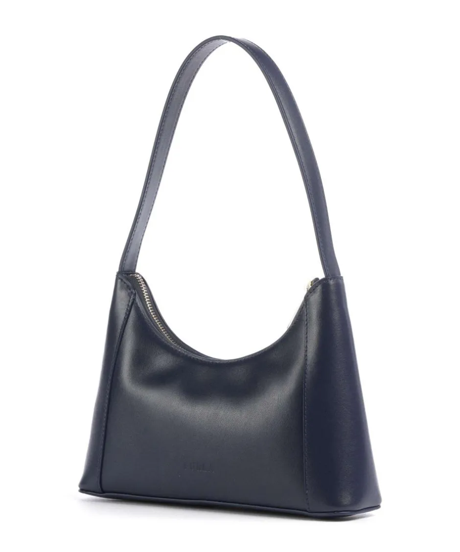 Furla Shoulder Bags-Diamante Mini Shoulder bag fine grain leather