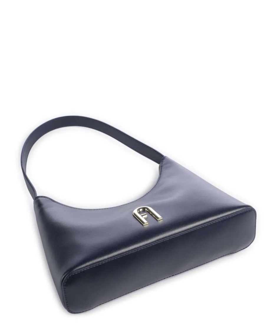 Furla Shoulder Bags-Diamante Mini Shoulder bag fine grain leather