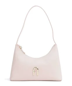 Furla Shoulder Bags-Diamante Mini Shoulder bag fine grain leather