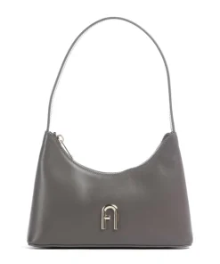 Furla Shoulder Bags-Diamante Mini Shoulder bag fine grain leather