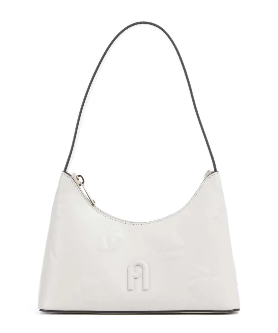 Furla Shoulder Bags-Diamante Mini Shoulder bag fine grain leather