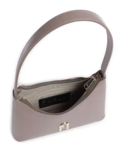 Furla Shoulder Bags-Diamante Mini Shoulder bag fine grain leather