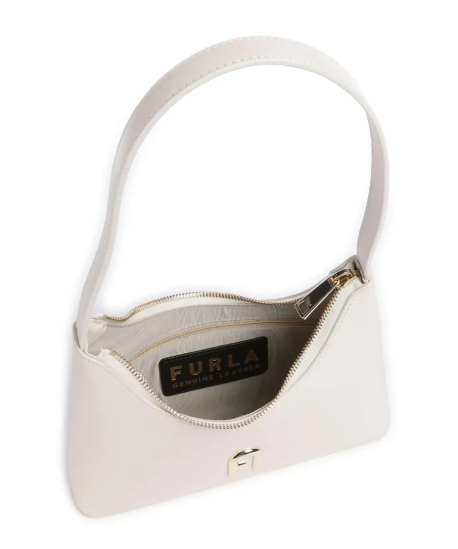 Furla Shoulder Bags-Diamante Mini Shoulder bag fine grain leather
