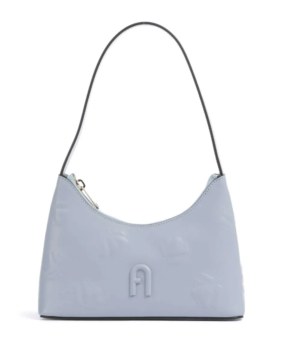 Furla Shoulder Bags-Diamante Mini Shoulder bag fine grain leather