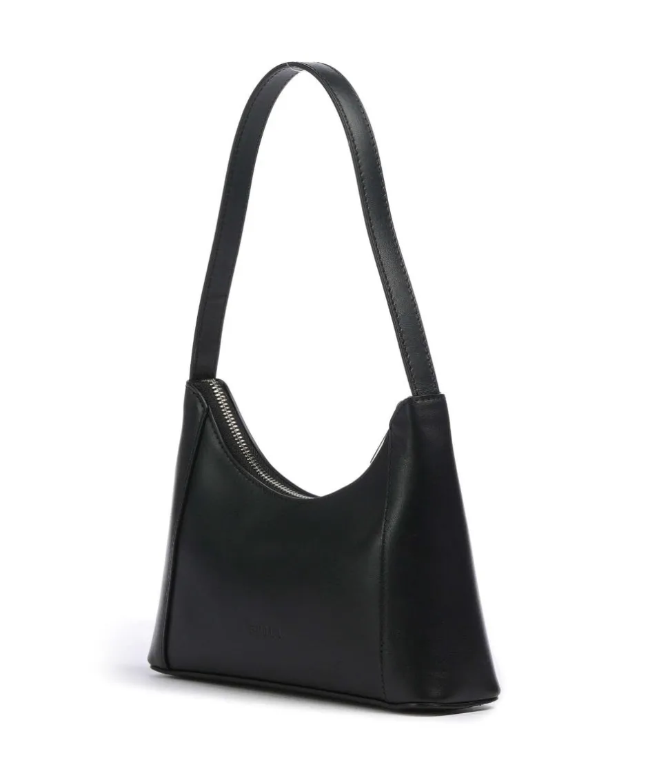 Furla Shoulder Bags-Diamante Mini Shoulder bag fine grain leather