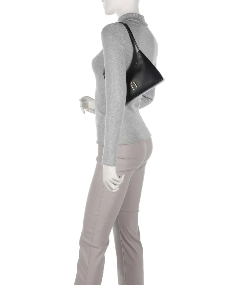 Furla Shoulder Bags-Diamante Mini Shoulder bag fine grain leather