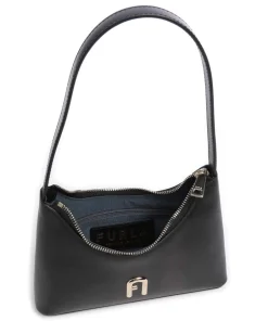 Furla Shoulder Bags-Diamante Mini Shoulder bag fine grain leather