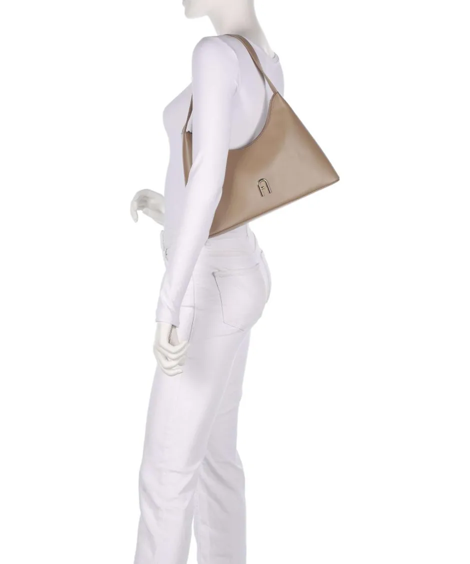 Furla Shoulder Bags-Diamante S Shoulder bag leather