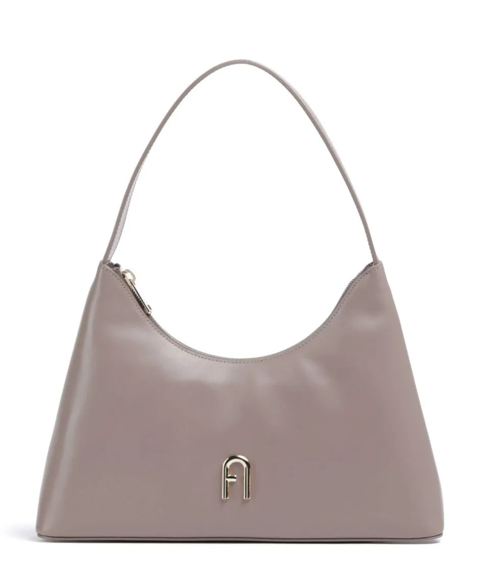Furla Shoulder Bags-Diamante S Shoulder bag leather