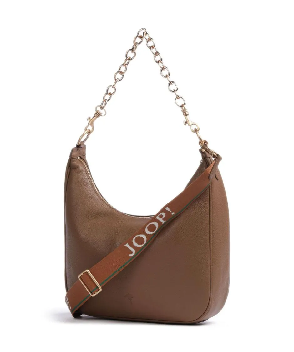 JOOP! Shoulder Bags|Hobo Bags-Dolce Ginger Hobo bag grained leather