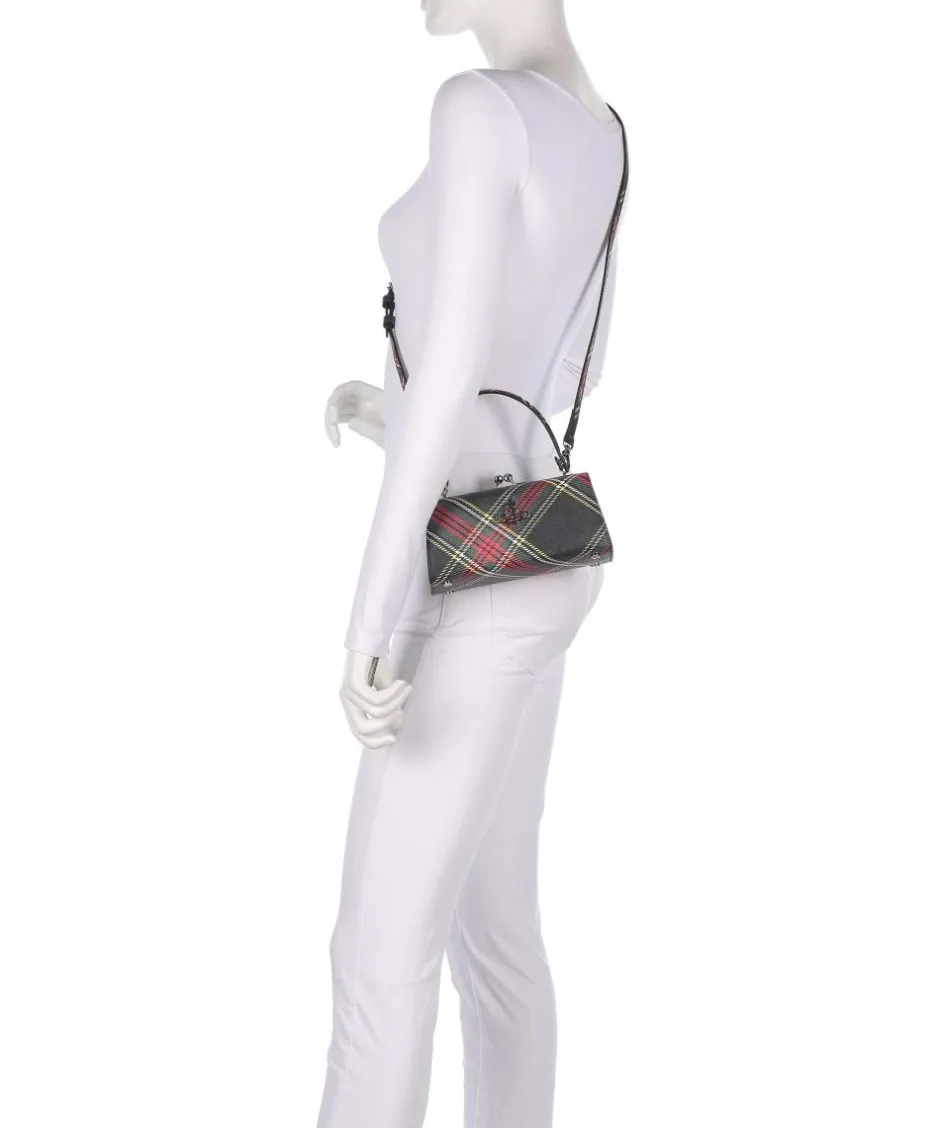 Vivienne Westwood Handbags|Crossbody Bags-Doll Frame Saffiano Printed XL Handbag imitation leather
