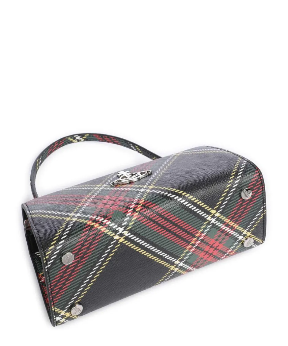 Vivienne Westwood Handbags|Crossbody Bags-Doll Frame Saffiano Printed XL Handbag imitation leather