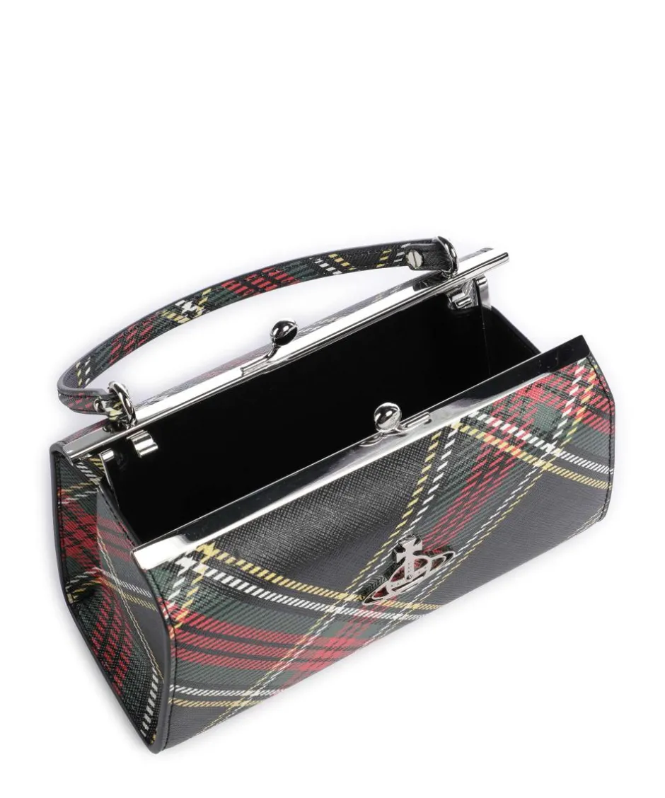 Vivienne Westwood Handbags|Crossbody Bags-Doll Frame Saffiano Printed XL Handbag imitation leather
