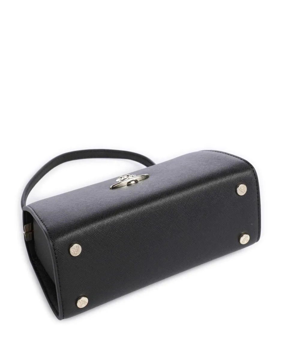 Vivienne Westwood Handbags|Crossbody Bags-Doll Frame Saffiano XL Handbag imitation leather